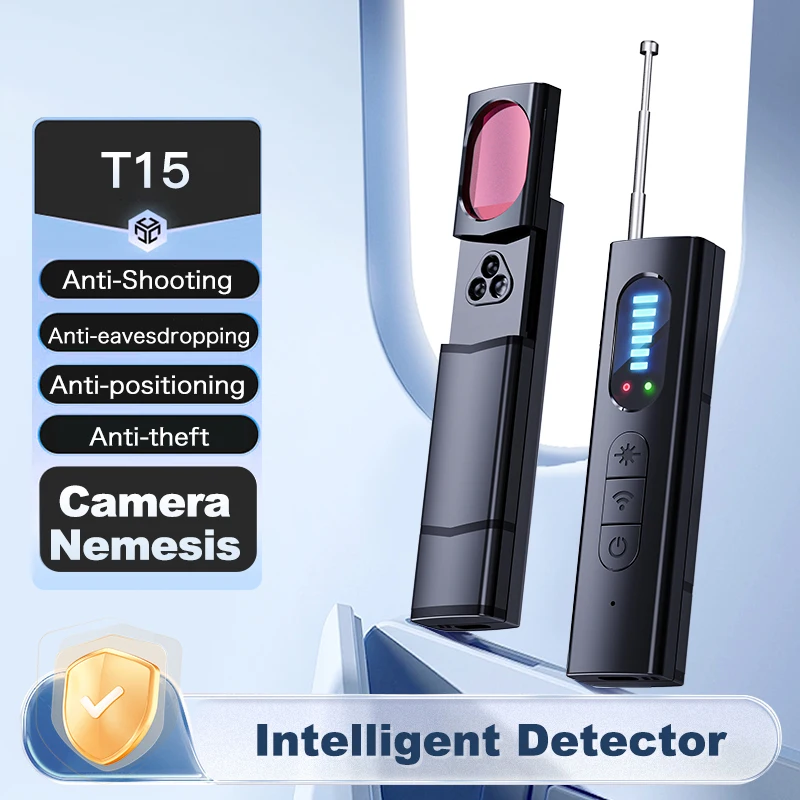 Home Security Hidden Cameras - كاشف الكاميرات الخفية، جهاز مكافحة التجسس،