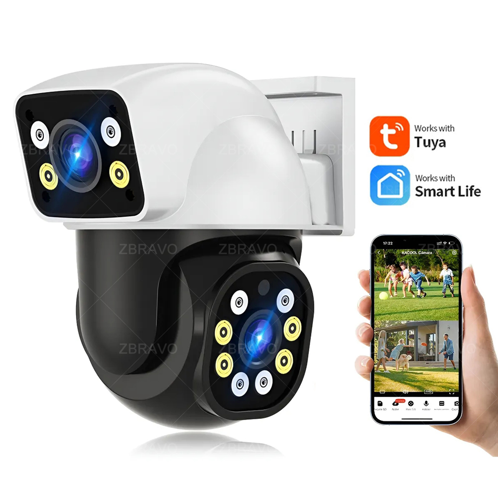 Home Security Monitoring System - كاميرا خارجية ذكية واي فاي تويا