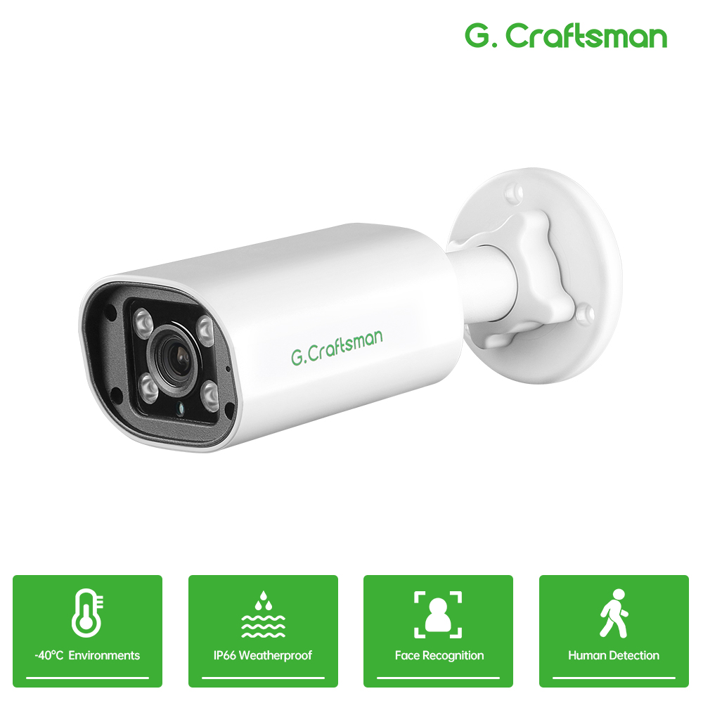 Home Security Services - كاميرا IP POE بدقة 4 ميجابكسل،