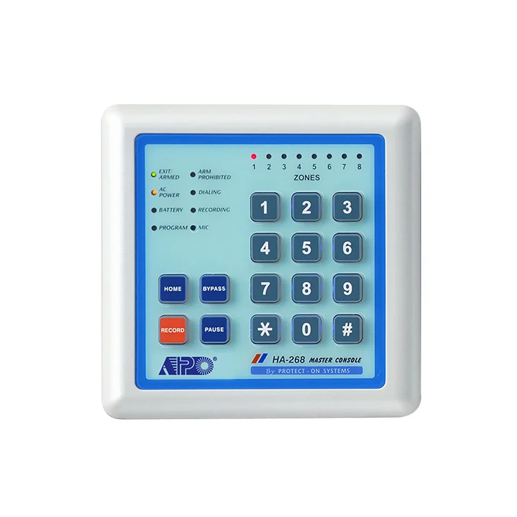 Home Security Number - لوحة تحكم بنظام إنذار أمني ذكي