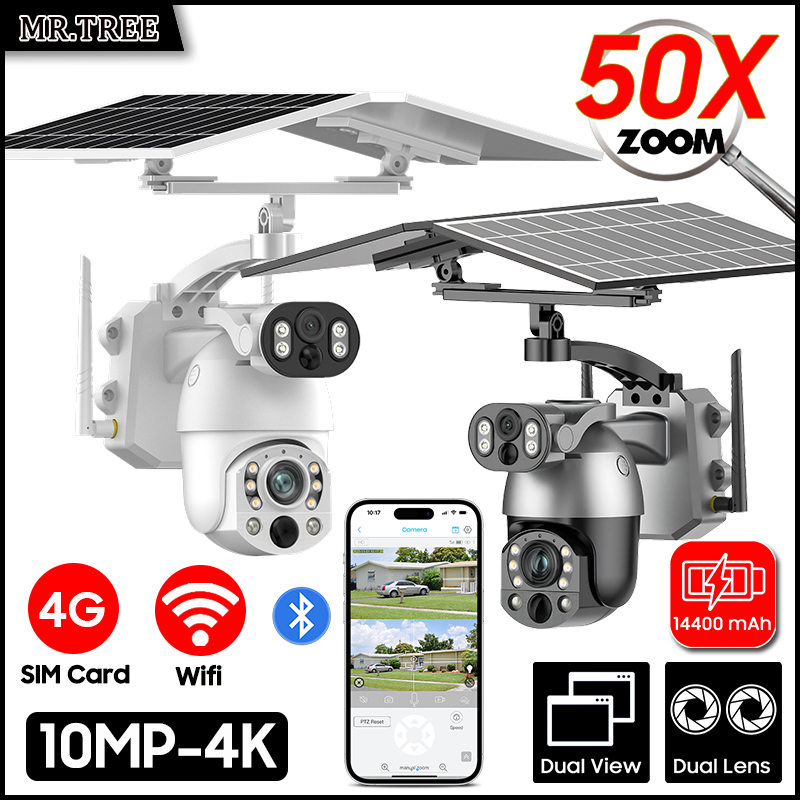 Ip Camera Outdoor 4K - 4K 50X زووم بصري عدسة مزدوجة