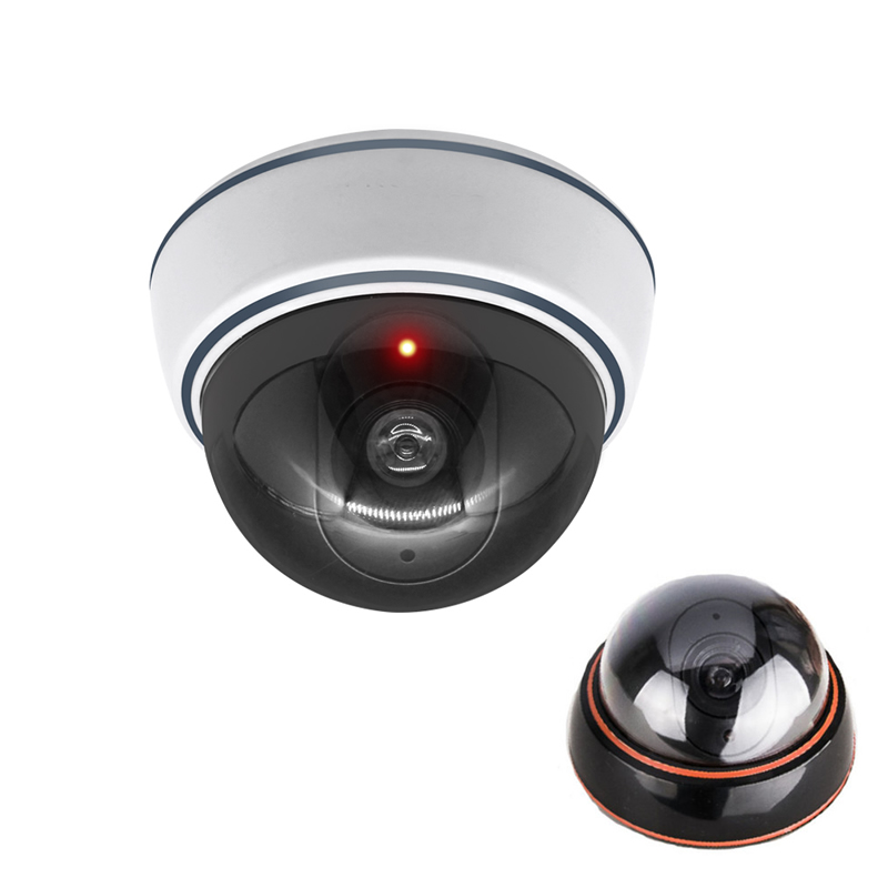 Home Security And Camera Systems - الإبداعية أسود/أبيض وهمية كاميرا بشكل قبة