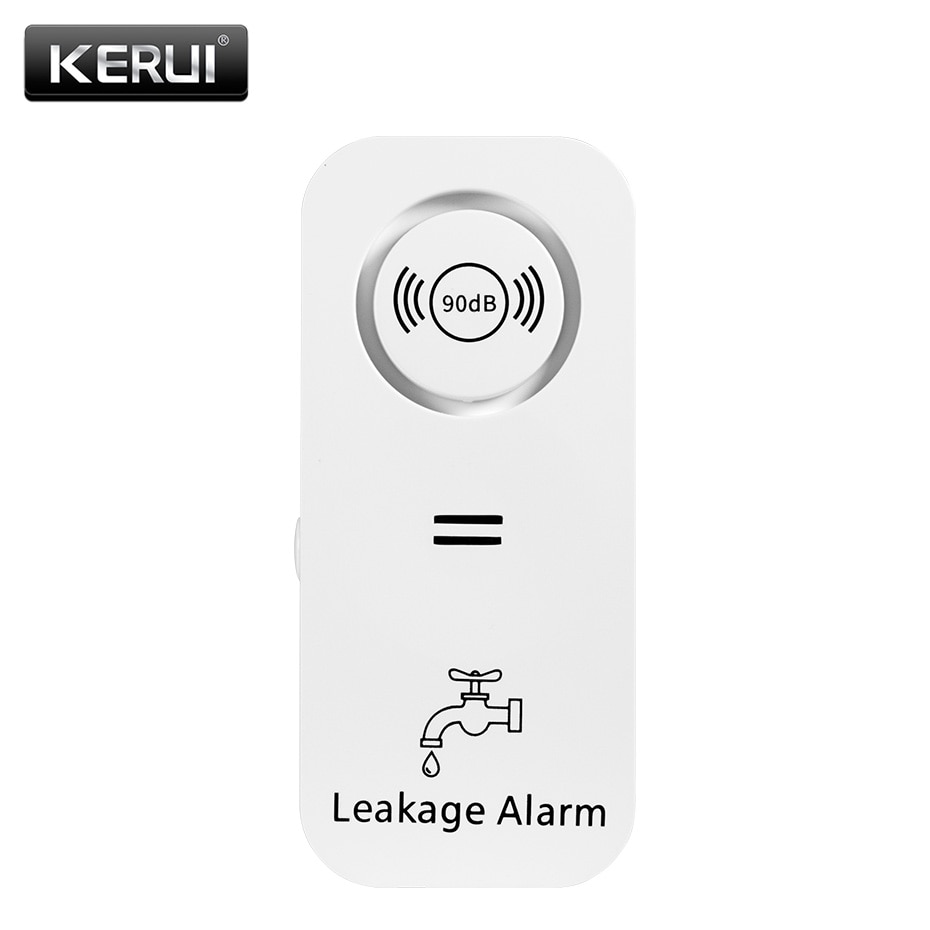 Home Security Outdoor - جهاز استشعار مياه لاسلكي KERUI جهاز