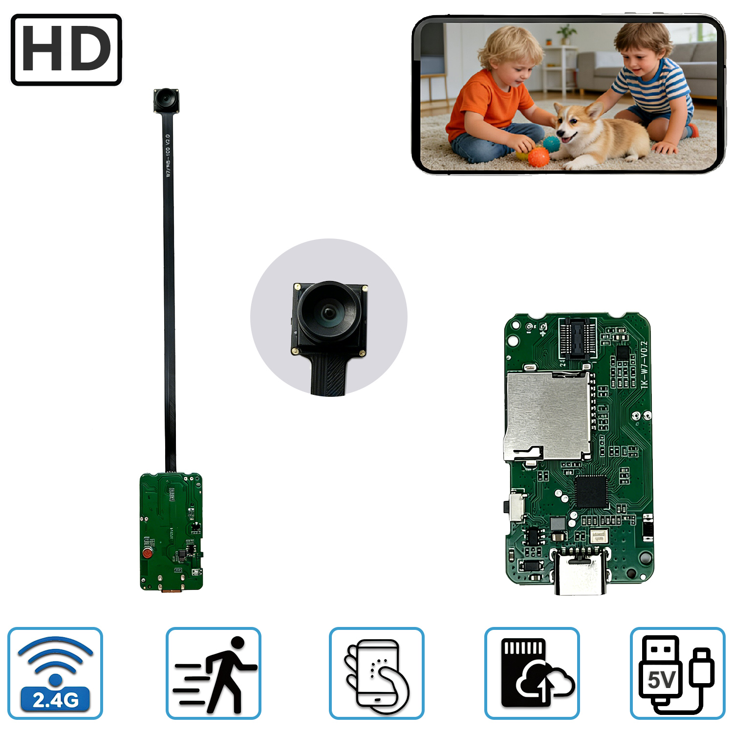 وحدة كاميرا أمن منزلية مدمجة ص - مراجعة Home Security Hidden Cameras وسعره