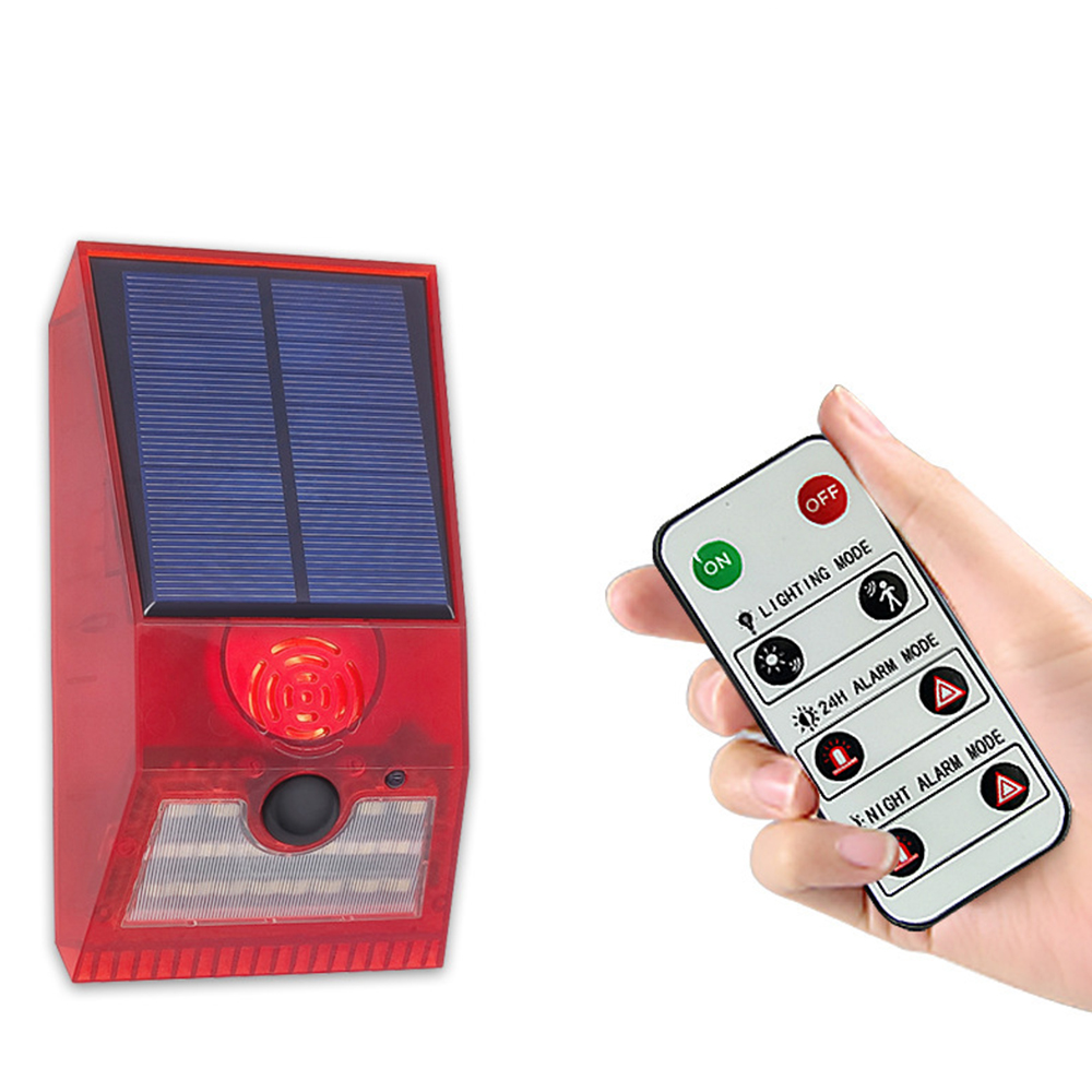 ضوء إنذار شمسي متعدد الوظائف م - مراجعة Home Security Outdoor وسعره