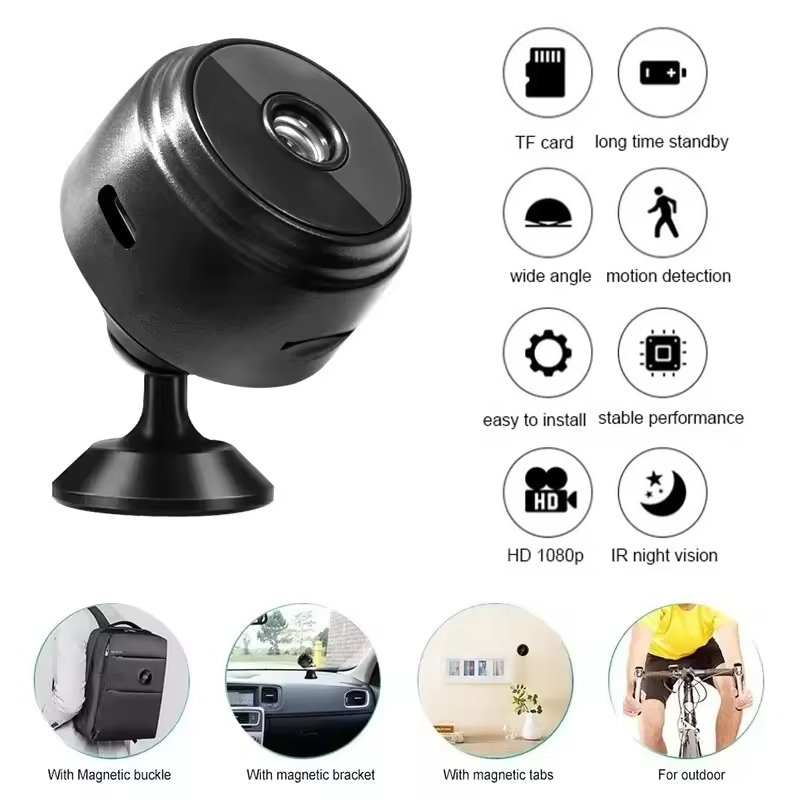 كاميرا أمان لاسلكية A9 ميني وا - مراجعة Home Security Monitoring System وسعره