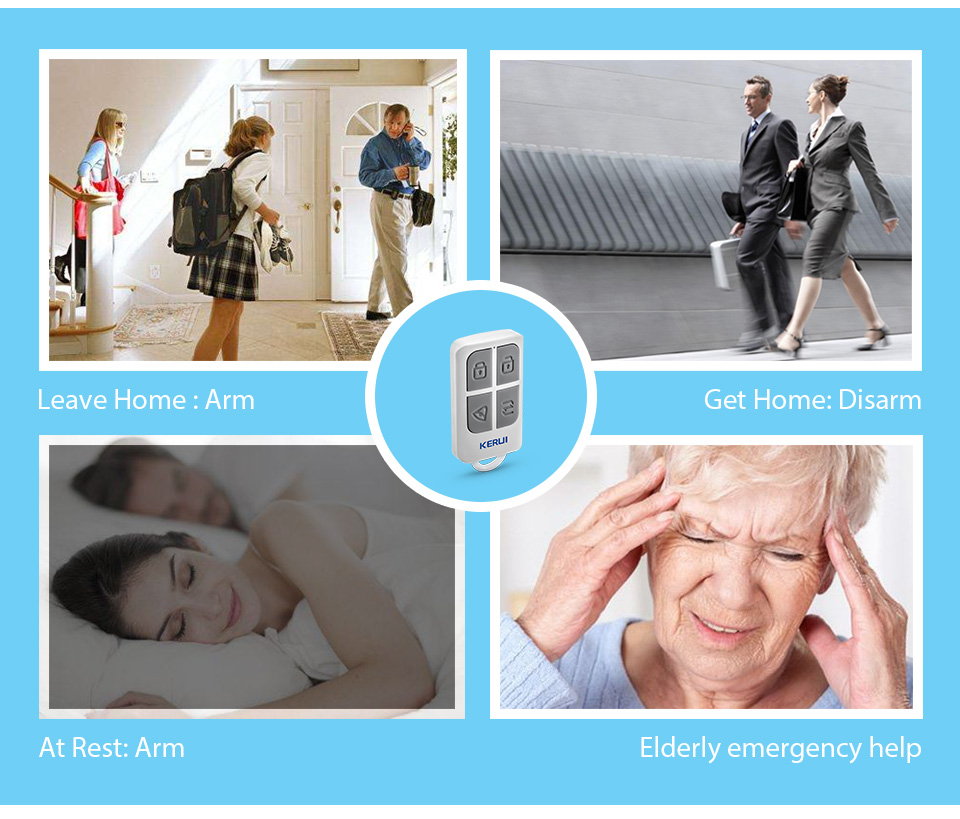 KERUI اللاسلكية عالية الأداء ا - مراجعة Home Security Services وسعره