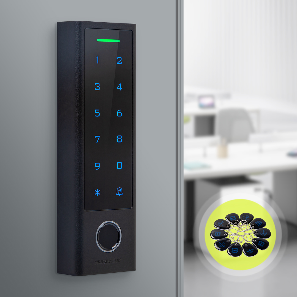 واي فاي مقاوم للماء التحكم في  - مراجعة Home Security Key Fob وسعره