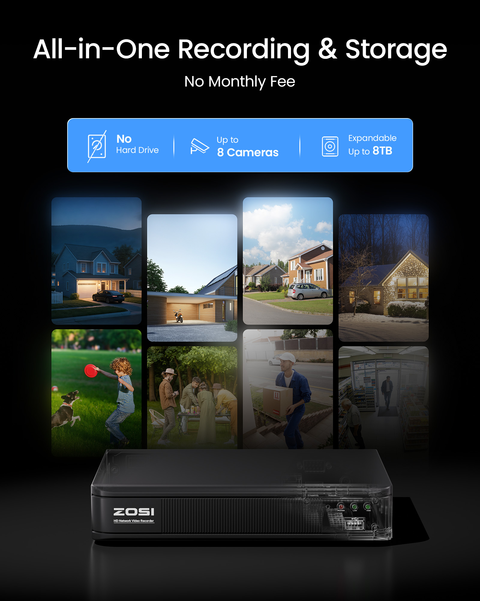 نظام كاميرات مراقبة CCTV سلكي  - مراجعة Home Security Outdoor وسعره