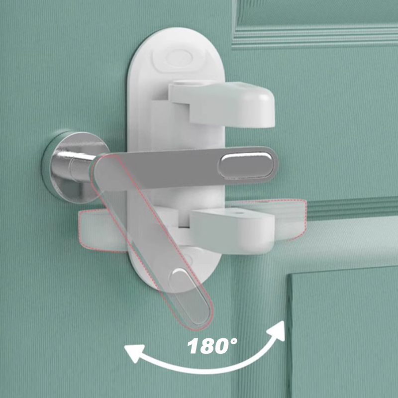 1/4 قطعة قفل رافعة الباب مكافح - مراجعة Home Security Tapo وسعره