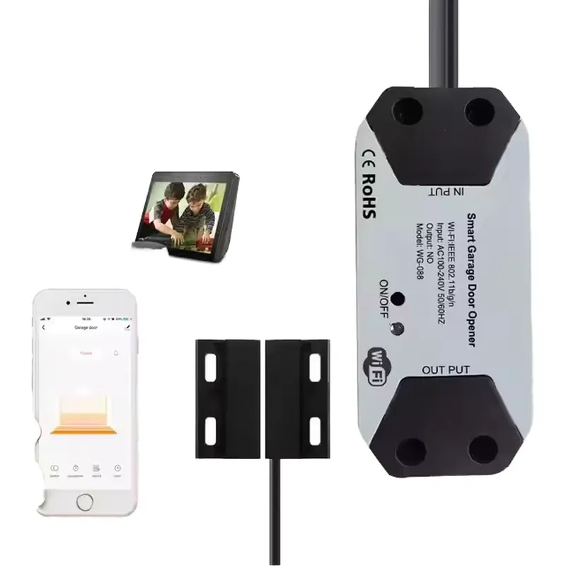 جهاز فتح باب المرآب الذكي عبر  - مراجعة Home Security For Doors وسعره