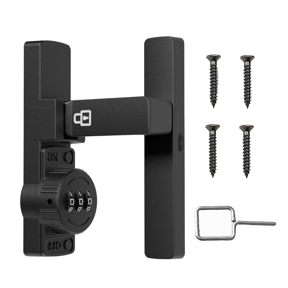 قفل باب الحظيرة الآمن مكون من  - مراجعة Home Security For Doors وسعره