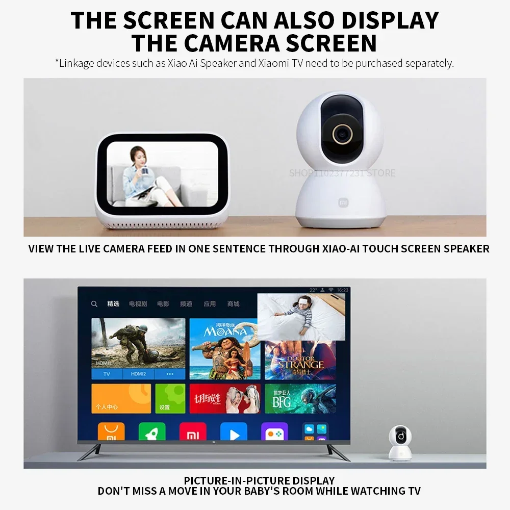 كاميرا شاومي الذكية IP بدقة 2K - مراجعة Home Security Camera 360 Xiaomi وسعره