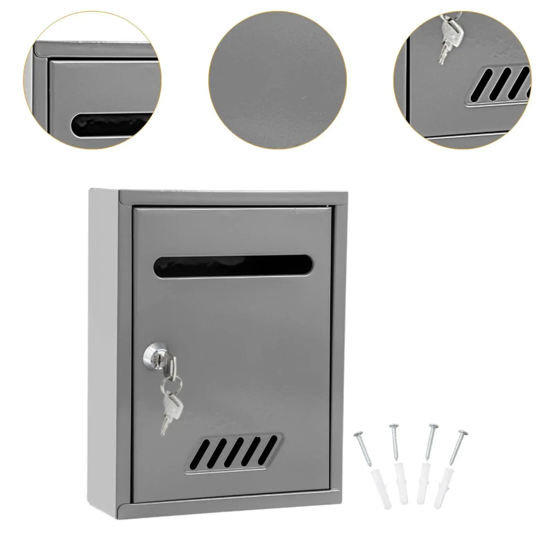 صندوق بريد قابل للقفل مثبت على - مراجعة Home Security Number وسعره