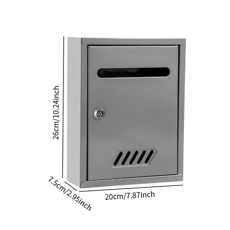 صندوق بريد قابل للقفل مثبت على - مراجعة Home Security Number وسعره