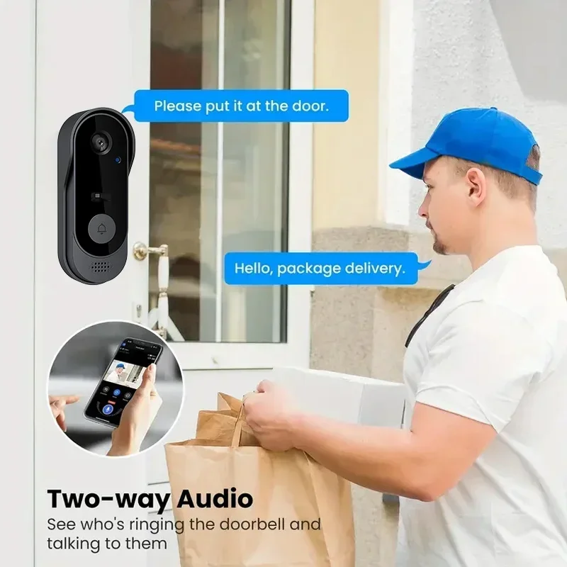 كاميرا جرس باب لاسلكية عالية ا - مراجعة Home Security Monitoring System وسعره
