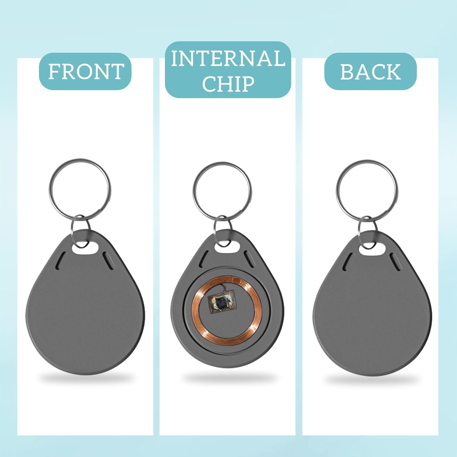 100P NFC بطاقة تعريف المفاتيح  - مراجعة Home Security Key Fob وسعره