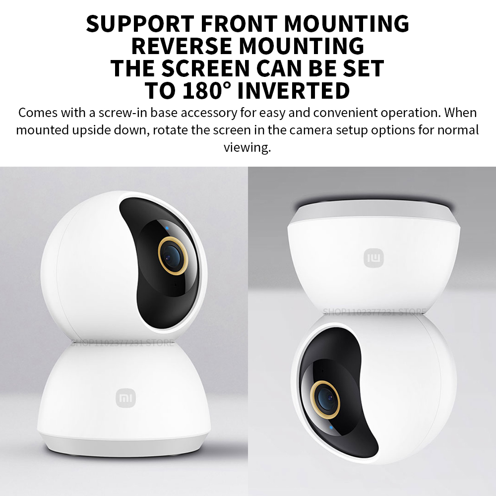 شاومي 360 °   كاميرا أمان ذكية - مراجعة Home Security Camera 360 Xiaomi وسعره