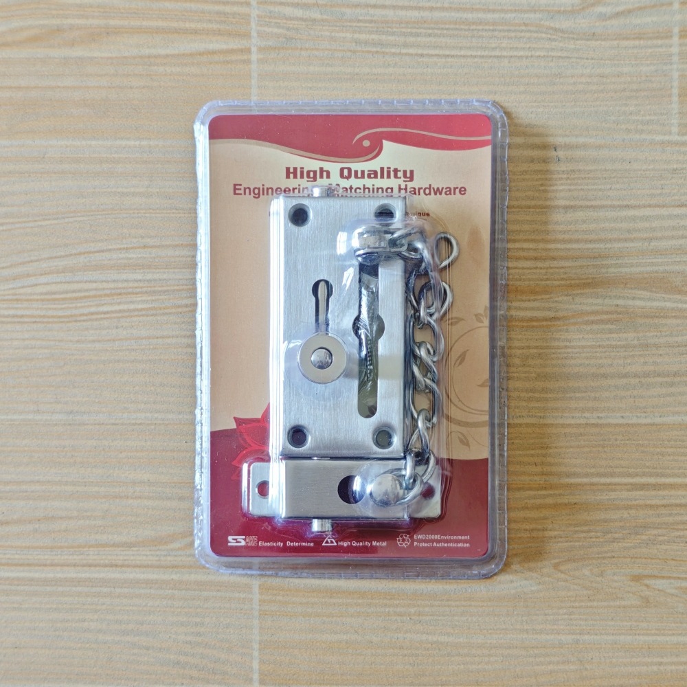 سلسلة أمان من الفولاذ المقاوم  - مراجعة Home Security For Doors وسعره