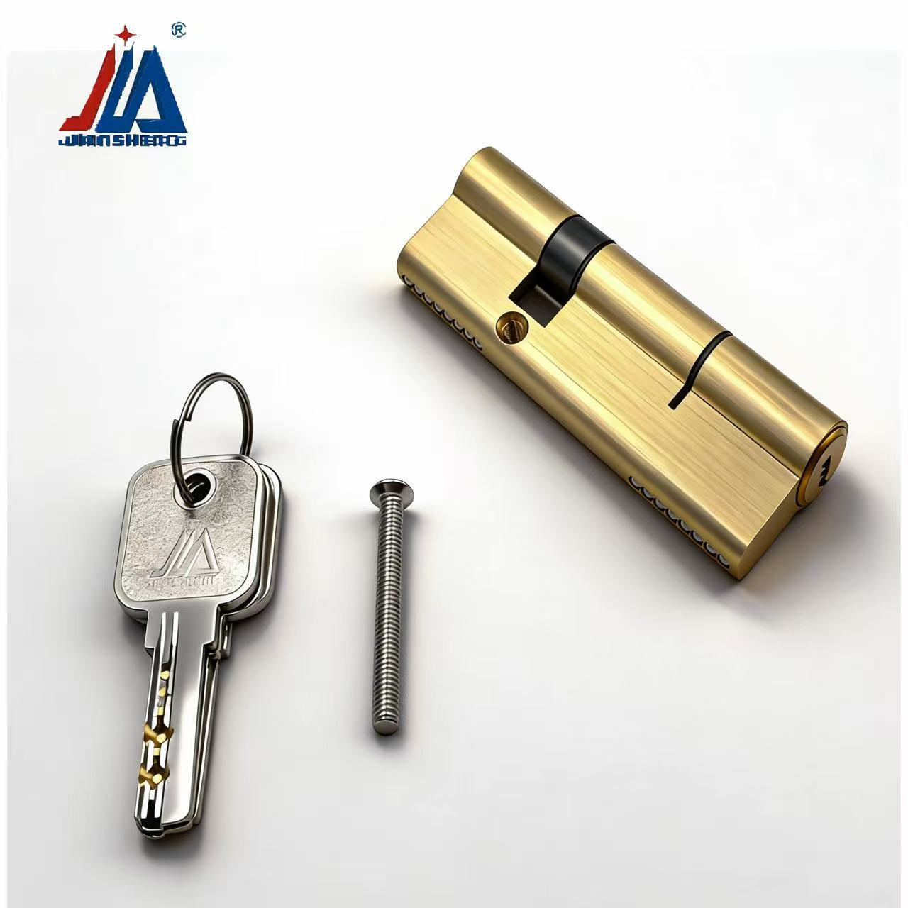 قفل باب نحاسي صلب، قلب قفل أما - مراجعة Home Security For Doors وسعره