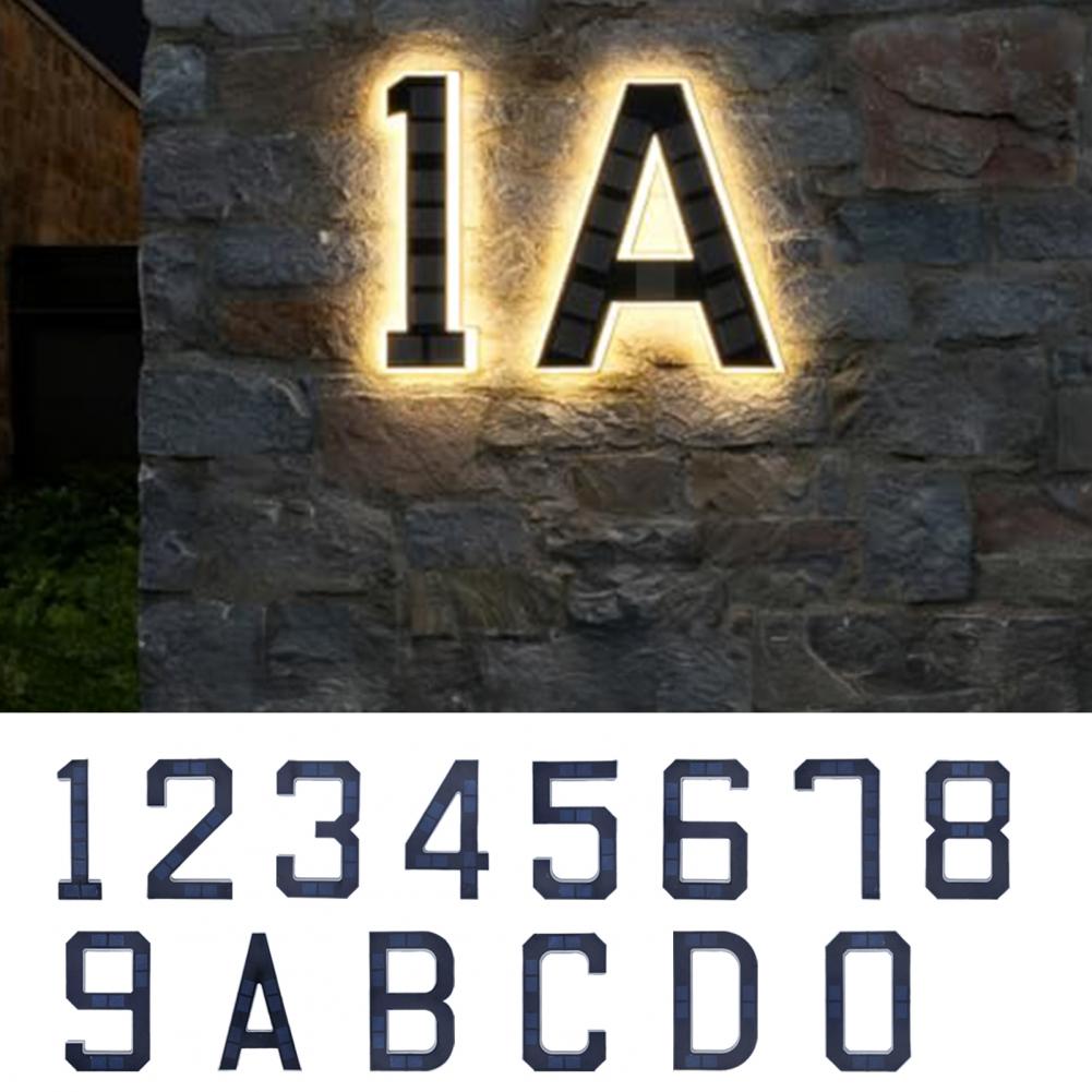 لافتة رقم المنزل تعمل بالطاقة  - مراجعة Home Security Number وسعره