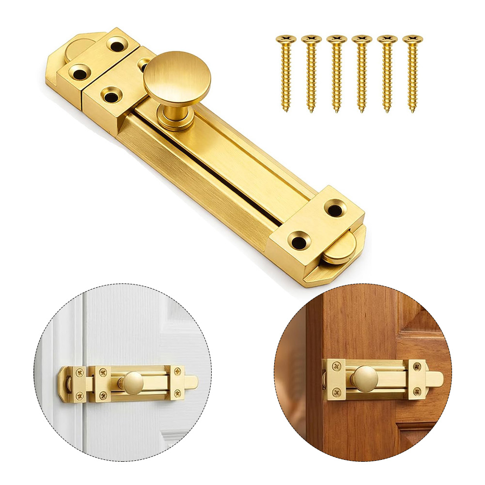 قفل باب منزلق من النحاس الصلب  - مراجعة Home Security For Doors وسعره