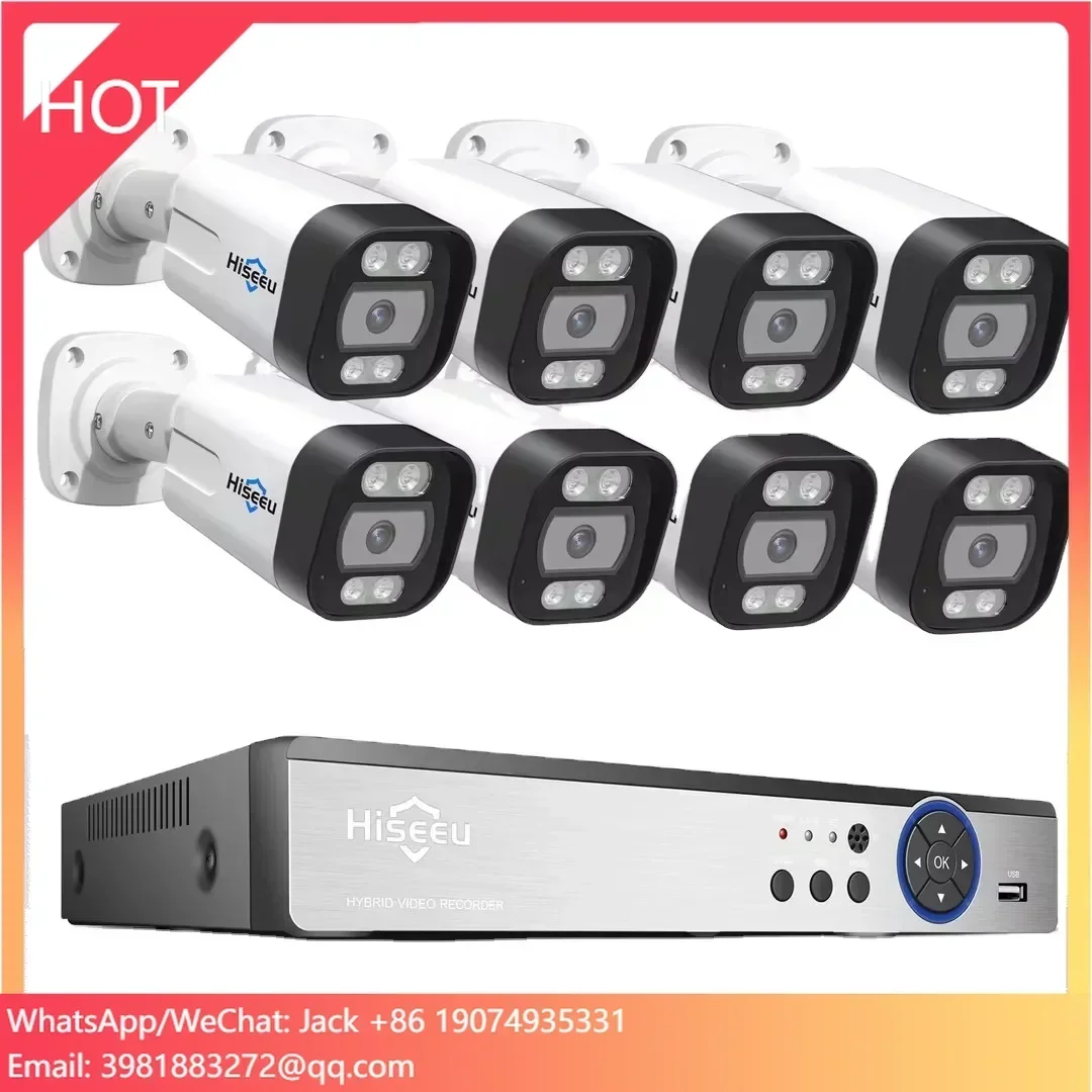 نظام كاميرات مراقبة منزلية His - مراجعة Ip Camera Outdoor 4K وسعره