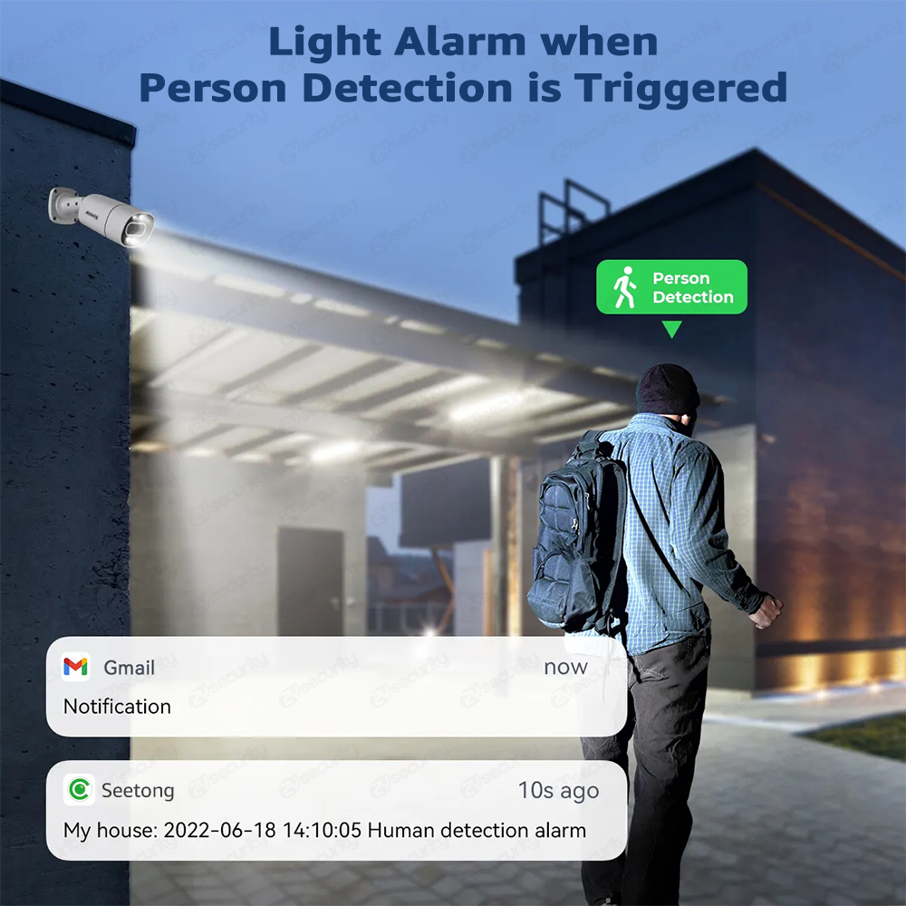 نظام كاميرات أمان 4K PoE مع جه - مراجعة Home Security And Camera Systems وسعره