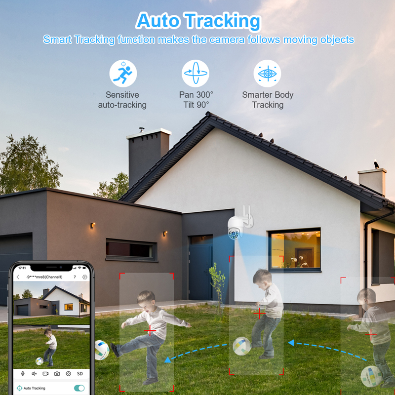 نظام كاميرا مراقبة لاسلكية سما - مراجعة Home Security Monitoring System وسعره
