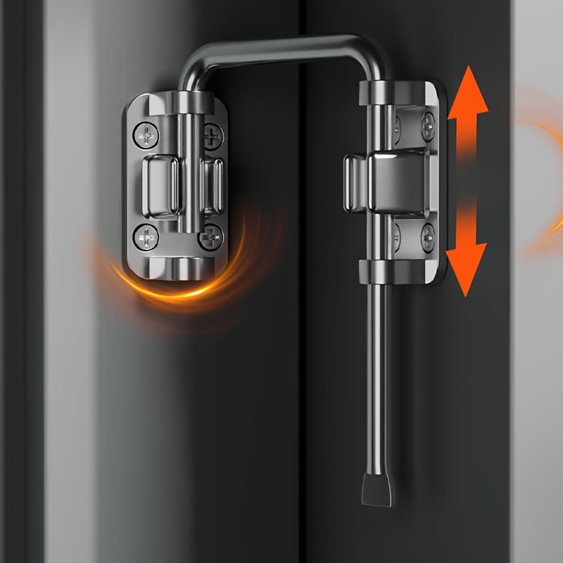 قفل حلقة باب منزلق للفناء على  - مراجعة Home Security Tapo وسعره